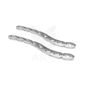 PLACA EN "S" PARA CLAVÍCULA MEDIAL 3.5 MM LCP ACERO